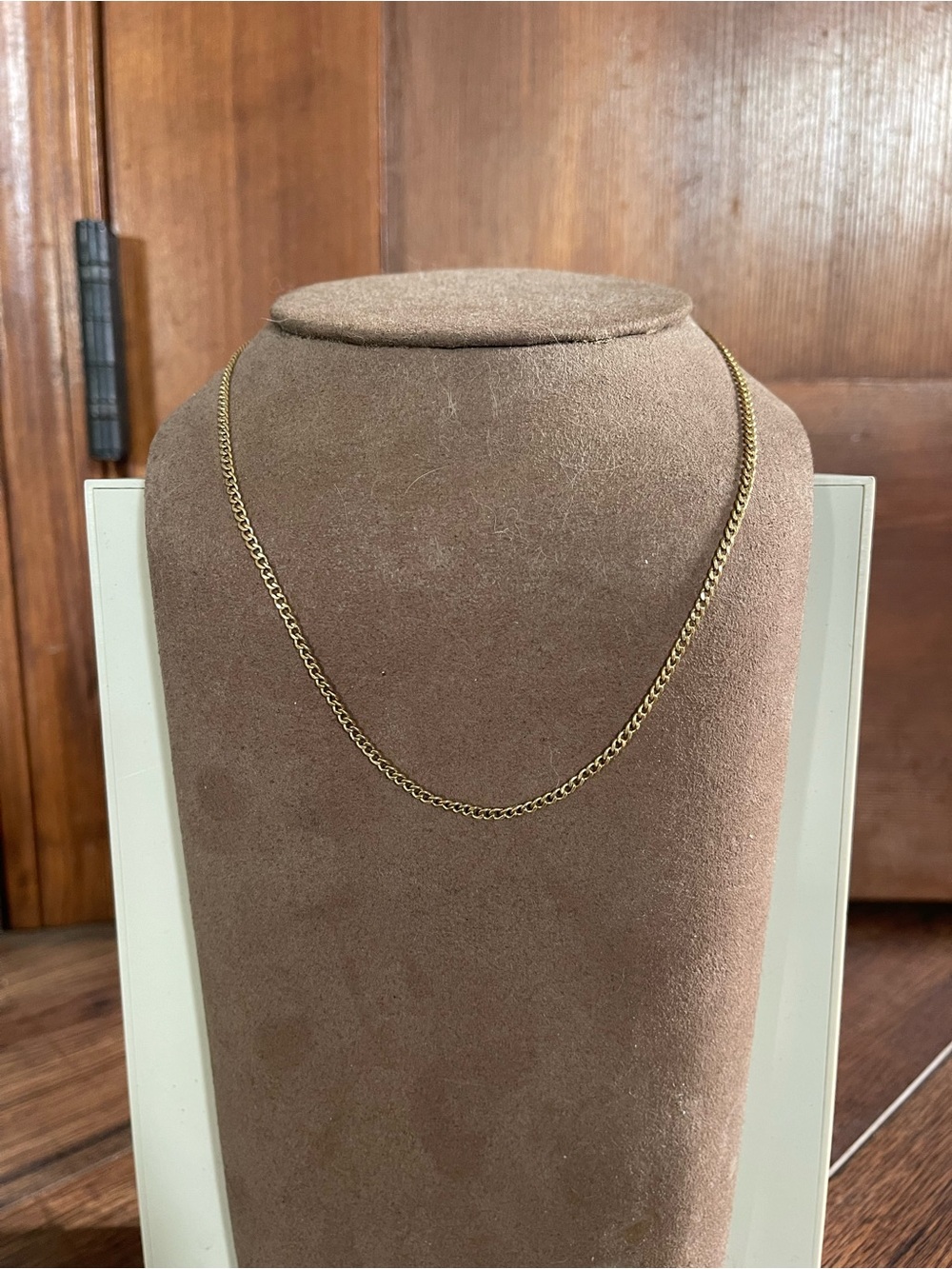 (GF) Gold Filled 18K - Curb Chain Necklace for Women